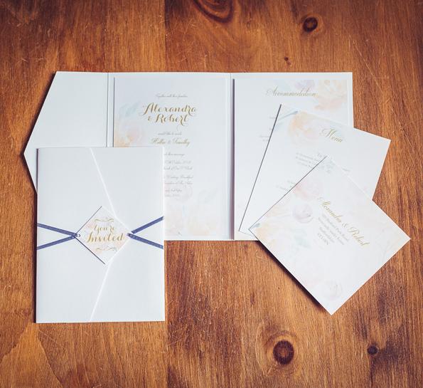 White Watercolour Floral