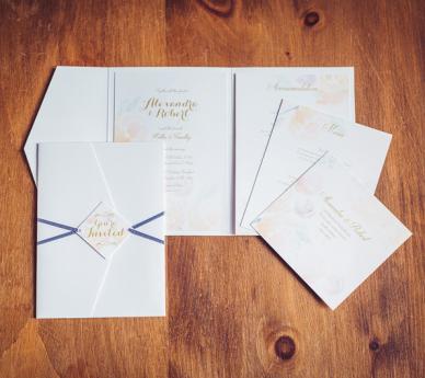 White Watercolour Floral