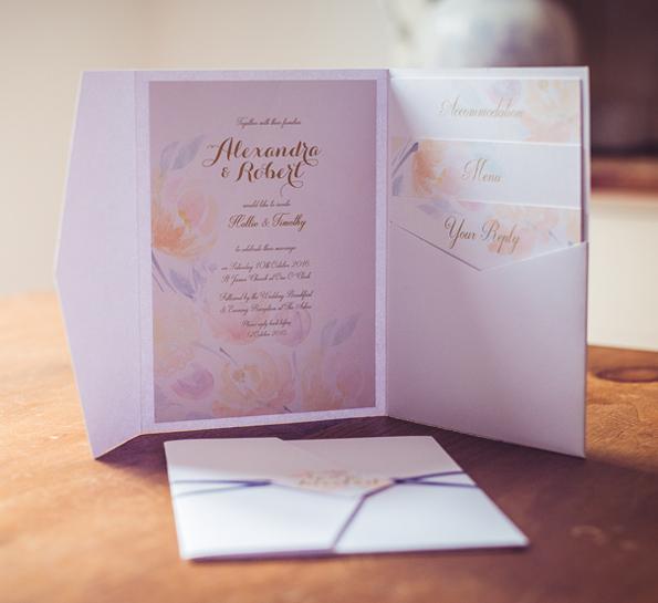 White Watercolour Floral