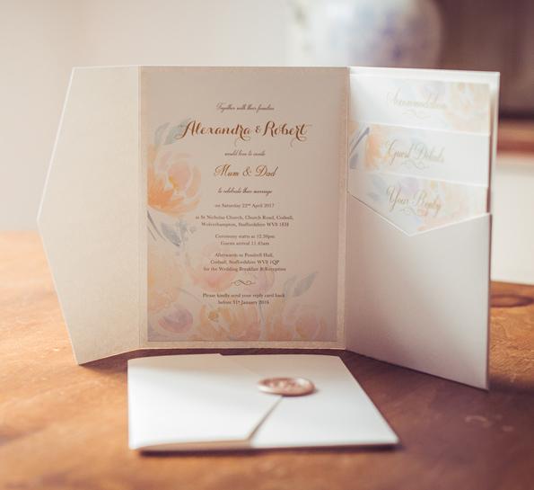 Ivory Watercolour Floral