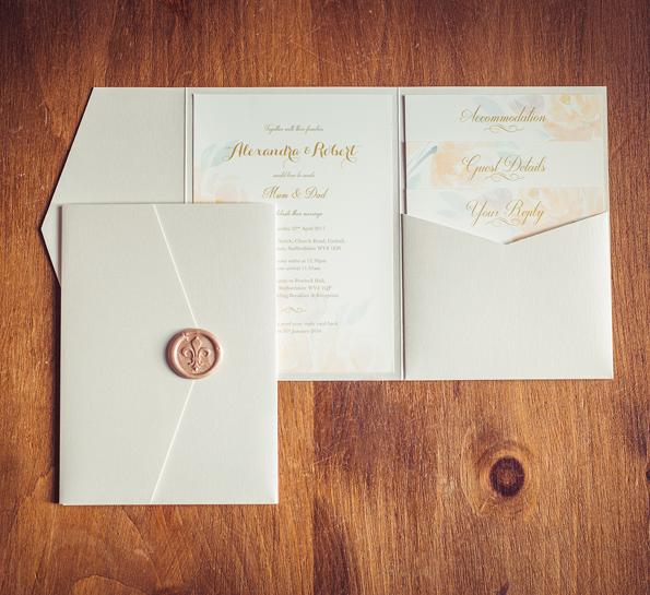 Ivory Watercolour Floral