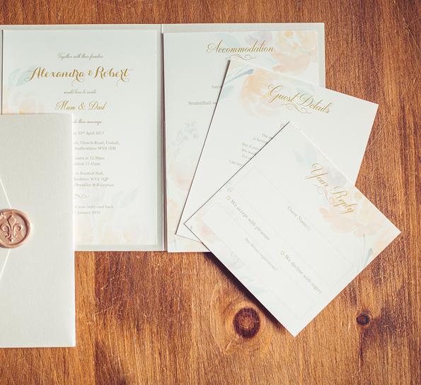 Ivory Watercolour Floral