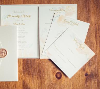 Ivory Watercolour Floral