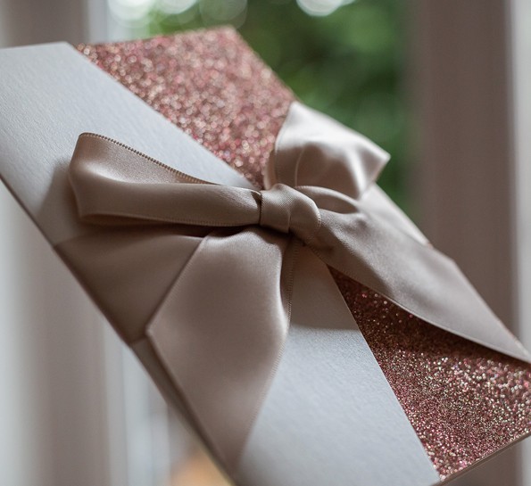 Amelia Rose Gold Glitter