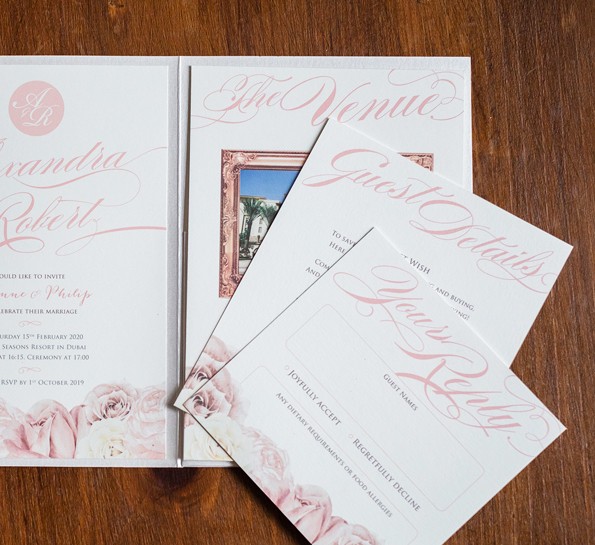 Amelia Rose Gold Glitter