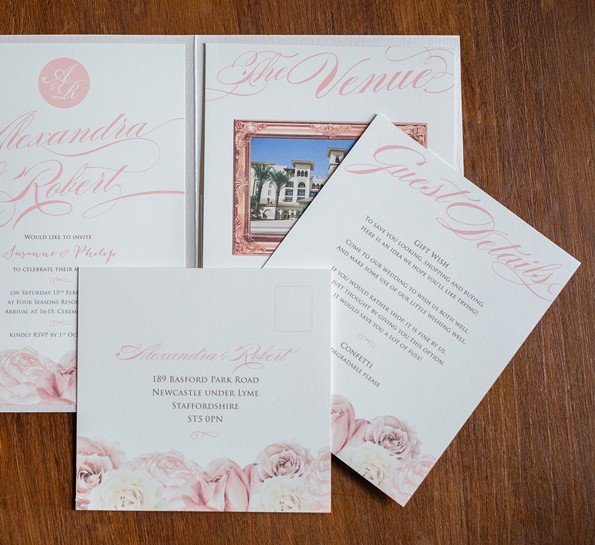 Amelia Rose Gold Glitter