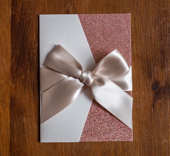 Amelia Rose Gold Glitter