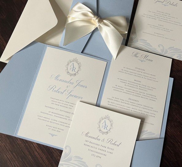 Baby Blue Boutique Bride