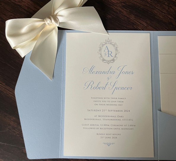 Baby Blue Boutique Bride