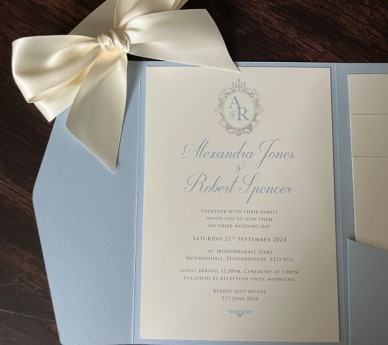 Baby Blue Boutique Bride