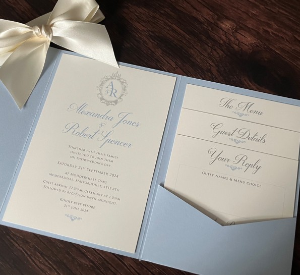 Baby Blue Boutique Bride