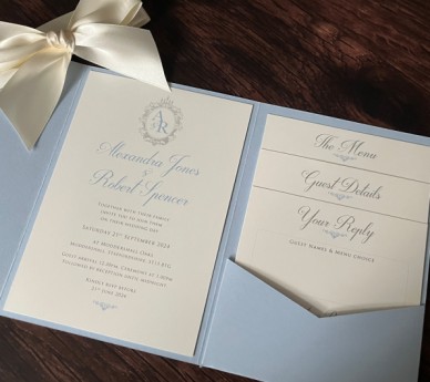 Baby Blue Boutique Bride