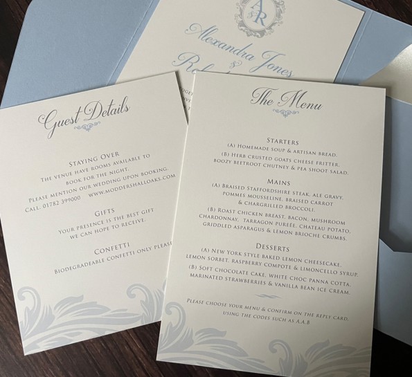 Baby Blue Boutique Bride