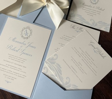 Baby Blue Boutique Bride
