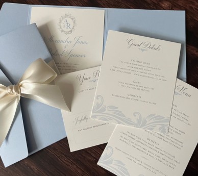Baby Blue Boutique Bride