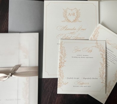 Golden Leafy Vellum