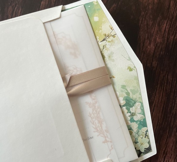 Golden Leafy Vellum