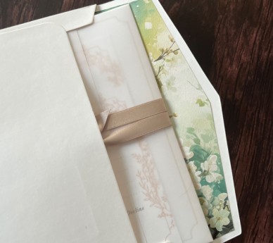 Golden Leafy Vellum