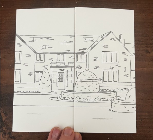 Sketched Gatefold